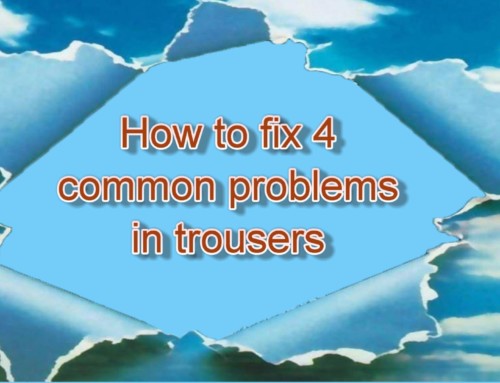 How to Fix Trousers – 4 Common Problems